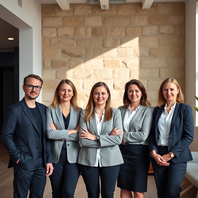 Grupna fotografija tima Lijepi Radionica u dubrovačkom uredu